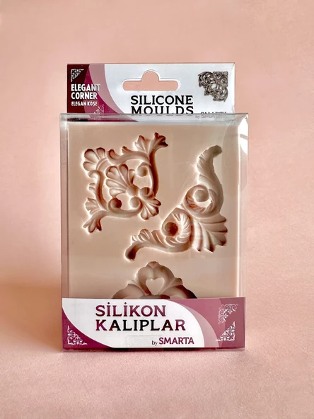 Smarta Silikon Kalıp - Mobilya Süsleme - Elegan Köşe ürün görseli 1