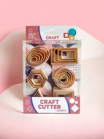 Smarta Craft Cutter - Geometric Cutters  / Geometrik Kesiciler ürün görseli 1