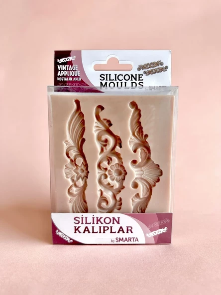 Smarta Silikon Kalıp  - Mobilya Süsleme - Nostaljik Aplik ürün görseli 1