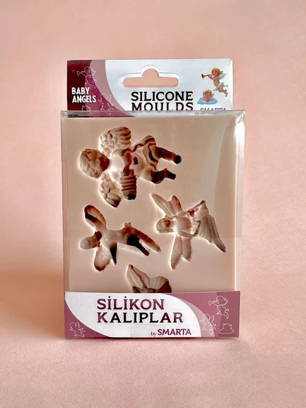 Smarta Silikon Kalıp - Bebek Melekler ürün görseli 1