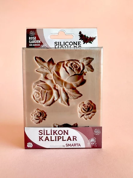 Smarta Silikon Kalıp - Mobilya Süsleme Gül Bahçesi ürün görseli 1