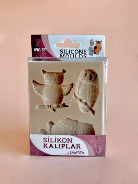 Smarta Silikon Kalıp - Baykuş ürün görseli 1