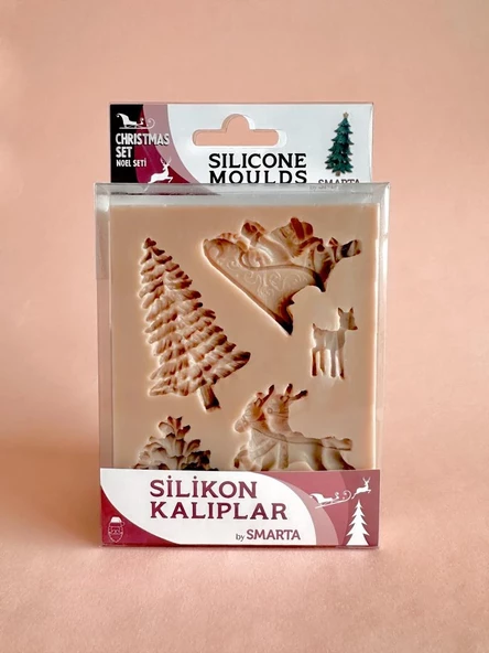 Smarta Silikon Kalıp - Noel Seti ürün görseli 1
