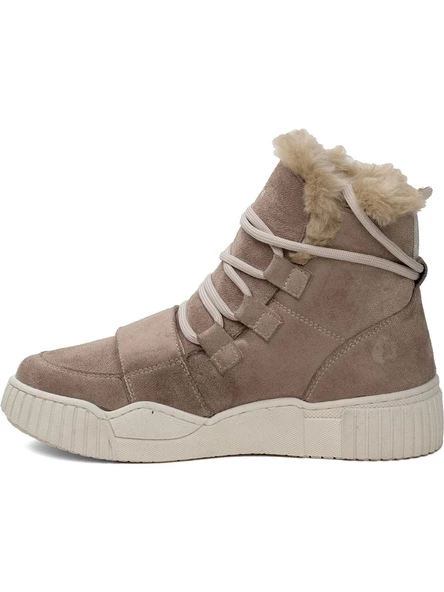 M.P. 242-1876ZN Kadın Sneaker Bot Bej ürün görseli 1