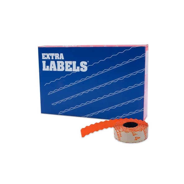 Fdm Labels Turuncu Meto Etiketi 4 No (42 Rulo) ürün görseli 1