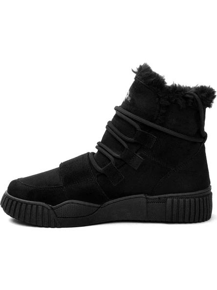M.P. 242-1876ZN Kadın Sneaker Bot Siyah ürün görseli 1