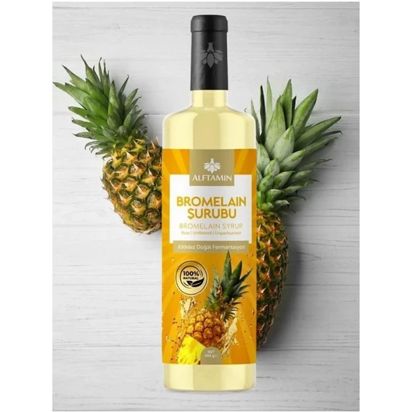 Alftamin Bromelain Şurubu 250 ml - Resim 2