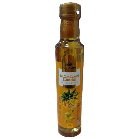 Alftamin Bromelain Şurubu 250 ml - Resim 3
