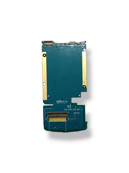 Samsung E250 Mavi üst Tuş Bordu Samsung SGH-E250 Serisi Uyumlu üst Tuş Bordu LCD Ekran Bordu ürün görseli 1
