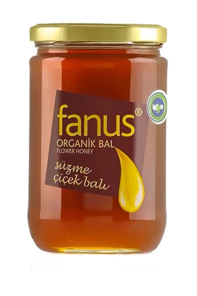 Fanus Organik Süzme Çiçek Balı 850 gr ürün görseli 1