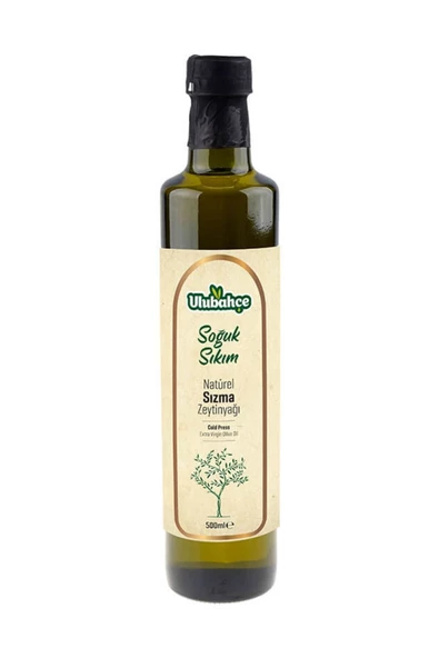 Ulubahçe Soğuk Sıkım Natürel Sızma Zeytinyağı 2 X 500 ml ürün görseli 1