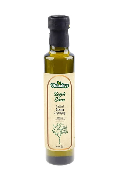 Ulubahçe Soğuk Sıkım Natürel Sızma Zeytinyağı 250 Ml ürün görseli 1