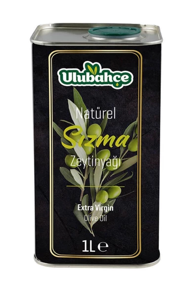 Ulubahçe Natürel Sızma Zeytinyağı 1 Lt Teneke ürün görseli 1