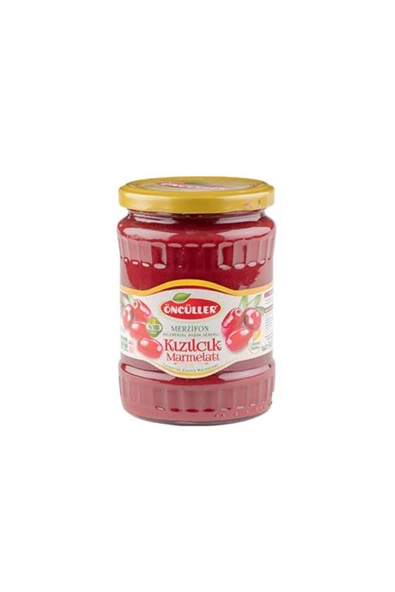 Öncüller Onculler Kızılcık Marmelatı 630 gr Cam ürün görseli 1