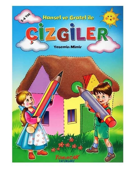 Hansel ve Gratel ile Çizgiler Kitabı Yumurcak Yayınları ürün görseli 1