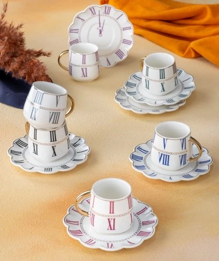 FİNCAN TAKIMI TIMELESS 6'LI - Resim 2