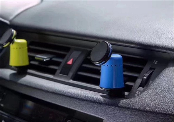 Renkli Mini araç telefon tutucu Mavi ürün görseli 1