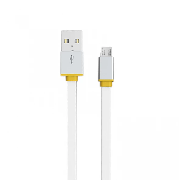Emy MY-444 Android Micro usb Kablo Beyaz ürün görseli 1