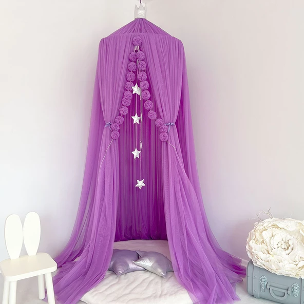 Pamuka Tül Cibinlik Deluxe Purple ürün görseli 1