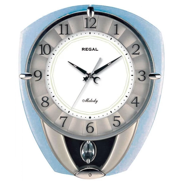Regal 3612 BUW Kristal Sarkaçlı Duvar Saati ürün görseli 1