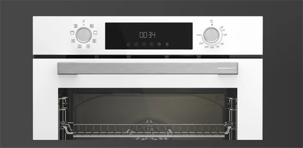 Arçelik AFC 341 B Beyaz Ankastre Fırın - Resim 2