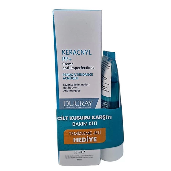 Ducray Keracnyl PP+ Cream 30ml & Keracnyl Jel 40ml Hediye ürün görseli 1