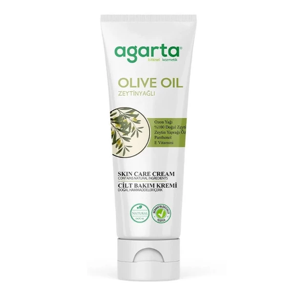 Agarta Doğal %100 Zeytinyağı İçeren Cilt Bakım Kremi 75 ml ürün görseli 1