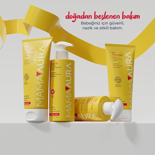 Mamaaura Baby Cleansing Milk 200 ml - Resim 6