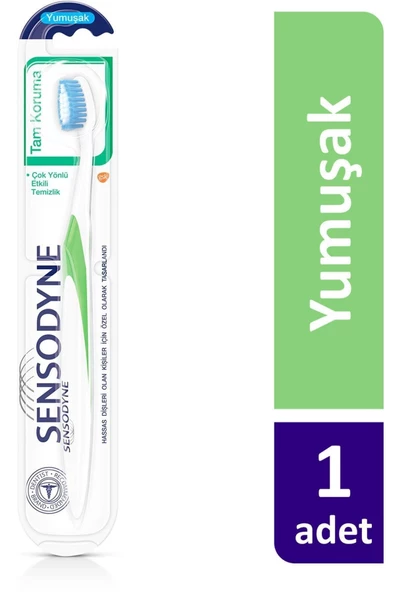 Sensodyne Marka: Diş Fırçası Tam Koruma Soft Kategori: Manuel Diş Fırçası ürün görseli 1