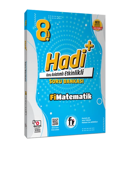 Fi Yayınları 8. Sınıf Matematik Hadi Konu Anlatımlı Soru Bankası Yeni ürün görseli 1