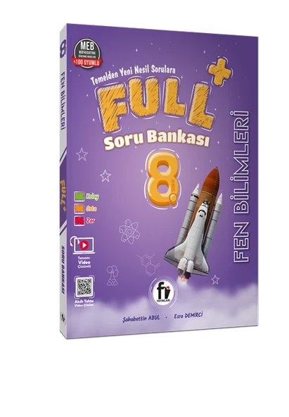 Fi Yayınları 8. Sınıf Fen Bilimleri Full Soru Bankası Yeni ürün görseli 1