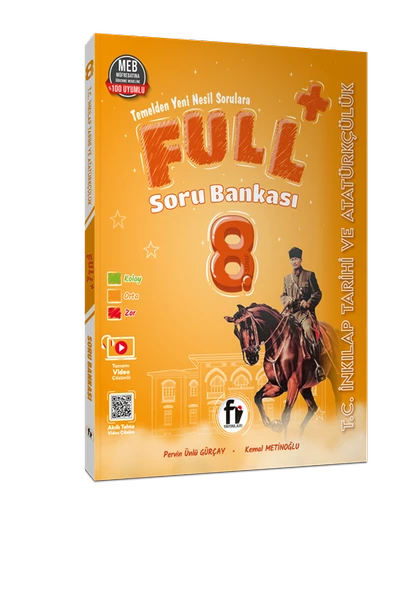 Fi Yayınları 8. Sınıf İnkılap Tarihi Ve Atatürkçülük Full Soru Bankası Yeni ürün görseli 1