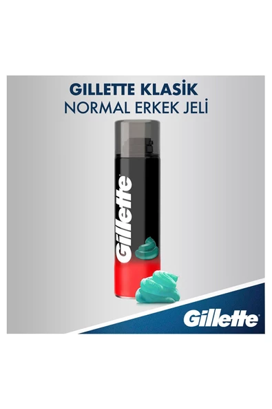 Gillette Tıraş Jeli Normal 200 ml - Resim 4