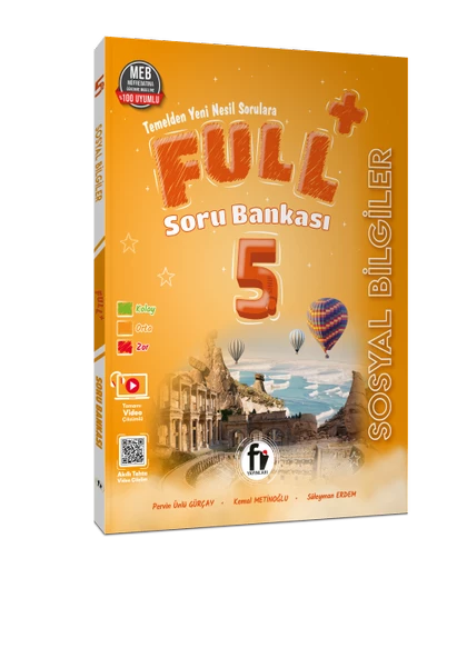 Fi Yayınları 5. Sınıf Full Sosyal Bilgiler Soru Bankası Yeni ürün görseli 1