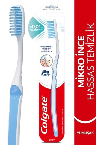 Colgate Mikro İnce Derin ve Hassas Temizlik Yumuşak Diş Fırçası ürün görseli 1