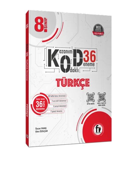 Fi Yayınları 8. Sınıf Türkçe Kod 36 Deneme ürün görseli 1