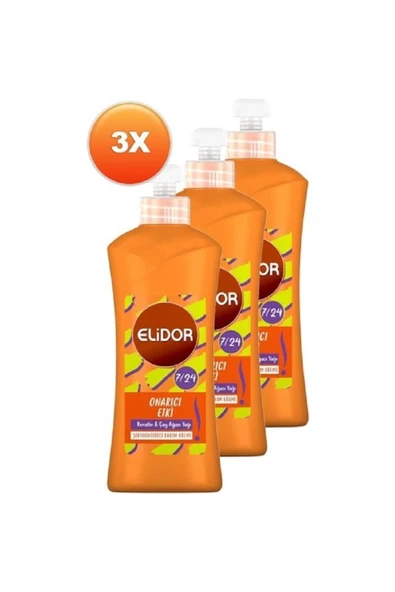 Elidor Anında Onarıcı 7/24 Şekillendirici Bakım Kremi 300 Ml - 3'lü Avantaj Paketi ürün görseli 1