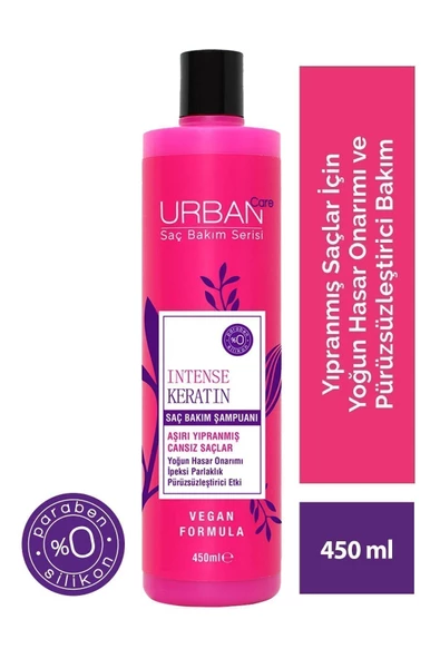 Urban Care Intense Keratin Serisi Şampuanı 450 ml Avantajlı Boy ürün görseli 1