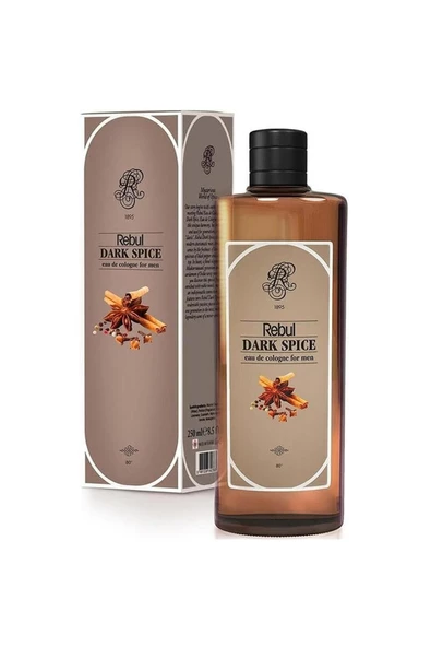 Rebul Dark Spice Kolonya Cam Şişe 250 ml ürün görseli 1