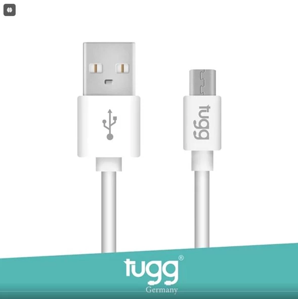 TUGG GERMANY 104603 ŞARJ KABLOSU 1M USB- MİCRO ürün görseli 1