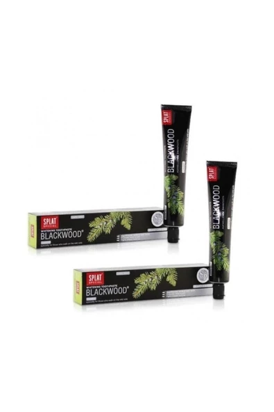 Splat Blackwood Whitening Bitkisel Diş Macunu 75 Ml X 2 Adet ürün görseli 1