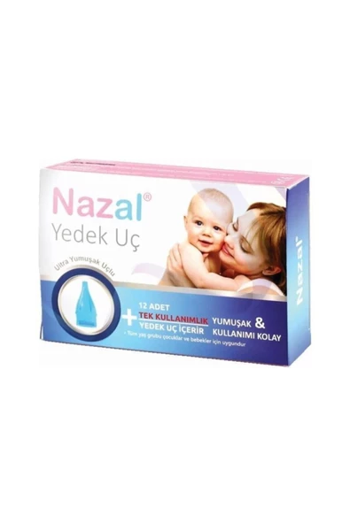 Nazar Otribebe Nazal Burun Aspiratör 12'li Yedek Uç (OTRİ BEBE UYUMLU) 3 Paket ürün görseli 1