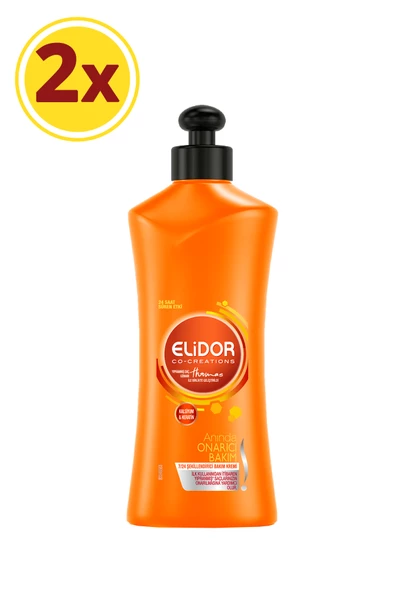 Elidor Anında Onarıcı Bakım 7/24 Şekillendirici Bakım Kremi 300 ml x 2 ürün görseli 1