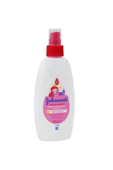Johnson's Işıldayan Parlaklık Kolay Tarama Spreyi 200 ml ürün görseli 1