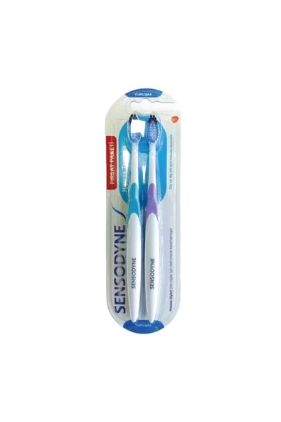 Sensodyne Hassas Temizlik Diş Fırçası Yumuşak 2 'li Fırsat Paketi ürün görseli 1