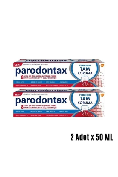 Parodontax Ferahlık Tam Koruma 50 Ml X 2 Adet ürün görseli 1