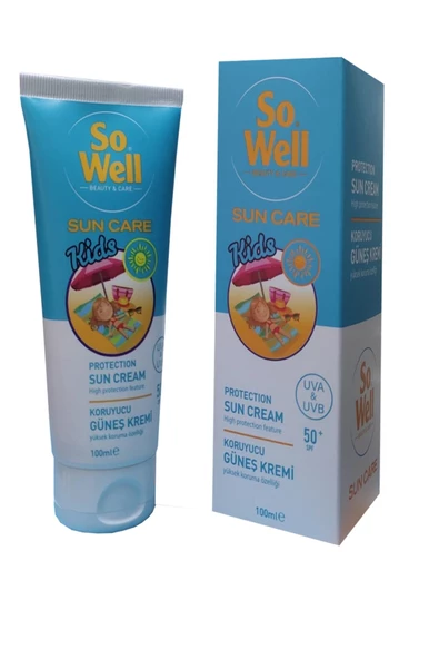 Sowell So Well Sun Care Kids Spf 50 Faktör 100 ml ürün görseli 1