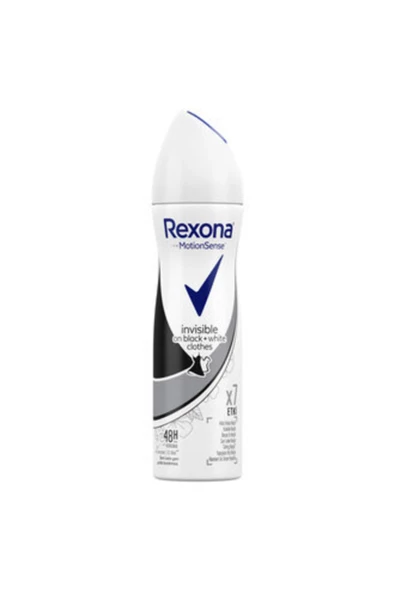 Rexona Women Deodorant Sprey Invisible Black + White 150 Ml ürün görseli 1