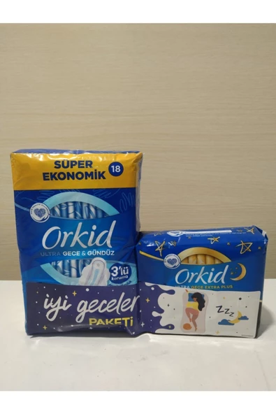 Orkid Ultra Gece Gündüz Ultra Gece Extra Plus 18+5=23 lü ürün görseli 1
