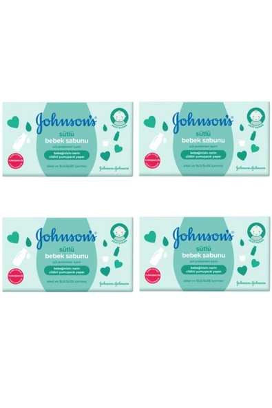 Johnson´s Baby Johnson's Baby Sütlü Bebek Sabunu (3+1) 100 Gr ürün görseli 1